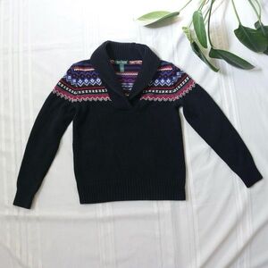 Lauren Ralph Lauren intarsia knit sweater